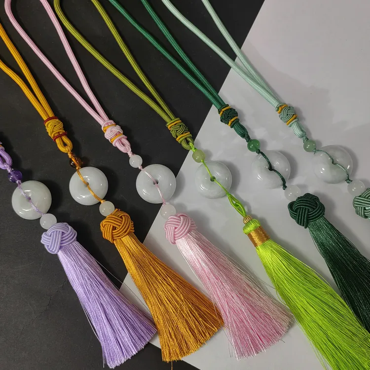 翡翠流苏挂件适配夏日来信包兰兮包平安喜乐包好奇阿吉定制