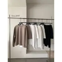 恩熙·气质韩版宽松圆领半身裙套装21007