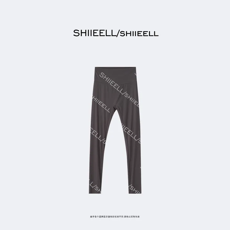 SHIIEELL防晒运动速干舒适高腰弹力百搭女士瑜伽薄款打底裤Z0619
