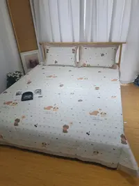 四季通用莱赛尔天丝印花床盖三件套245*250微瑕～Y725会缩水