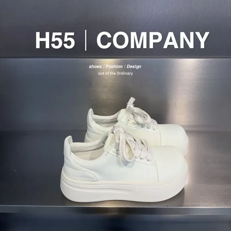 【顾茜茜专属】H55-圣水洞周末｜芒果娃娃鞋10-1143运动白色时尚百搭