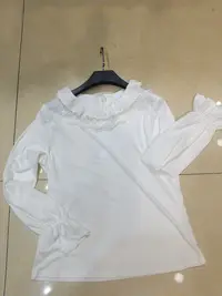 2608...新款竖螺纹显瘦蕾丝零打底衫