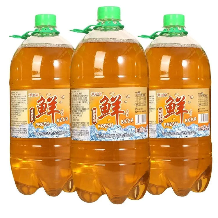 1.5L*6大桶装8度原浆精酿啤酒整箱厂家直销青岛风味鲜啤批发特价