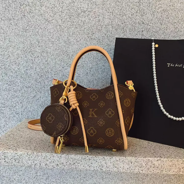 古缇蔻2025新款时尚百搭单肩包高级感通勤洋气手提包女包菜篮子包