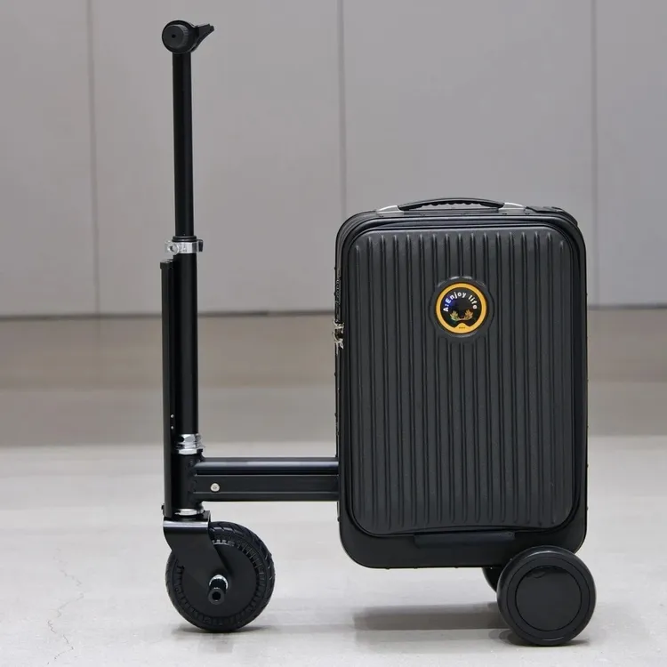 丛林漫步ES3电动行李箱骑行旅行可登机20寸智能拉杆箱高档旅行箱