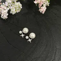 非金属树脂耳饰 精美气质耳钉韩系女主角气质耳环 92218