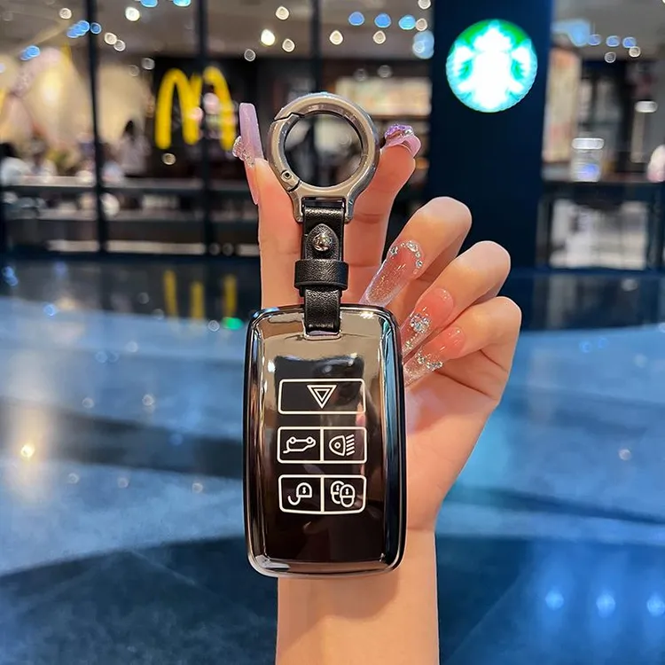 路虎揽胜钥匙套极光L发现4运动版车星脉5发现神行揽运110卫士扣男