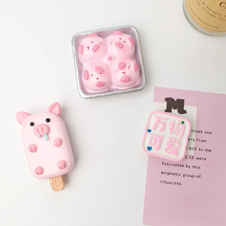 可爱冰箱贴仿真食物个性创意食玩磁力贴车贴装饰3d立体有趣的磁贴