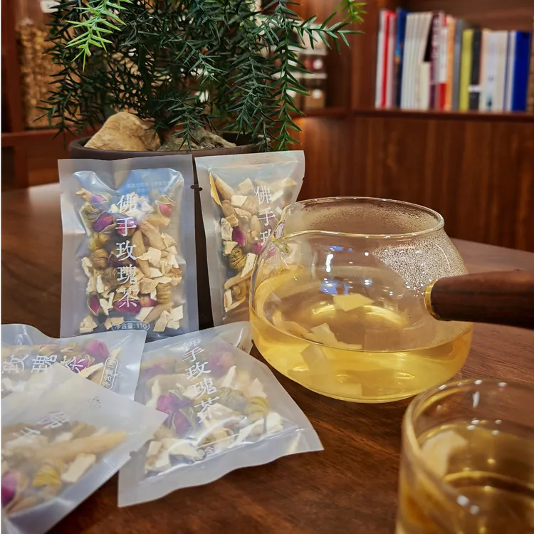 佛手玫瑰石斛麦冬茶