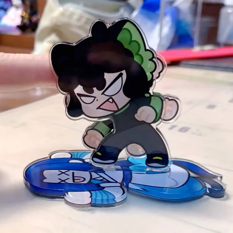 罗小黑殴打无限创意旋转立牌高颜值桌面摆件装饰送朋友闺蜜礼收藏