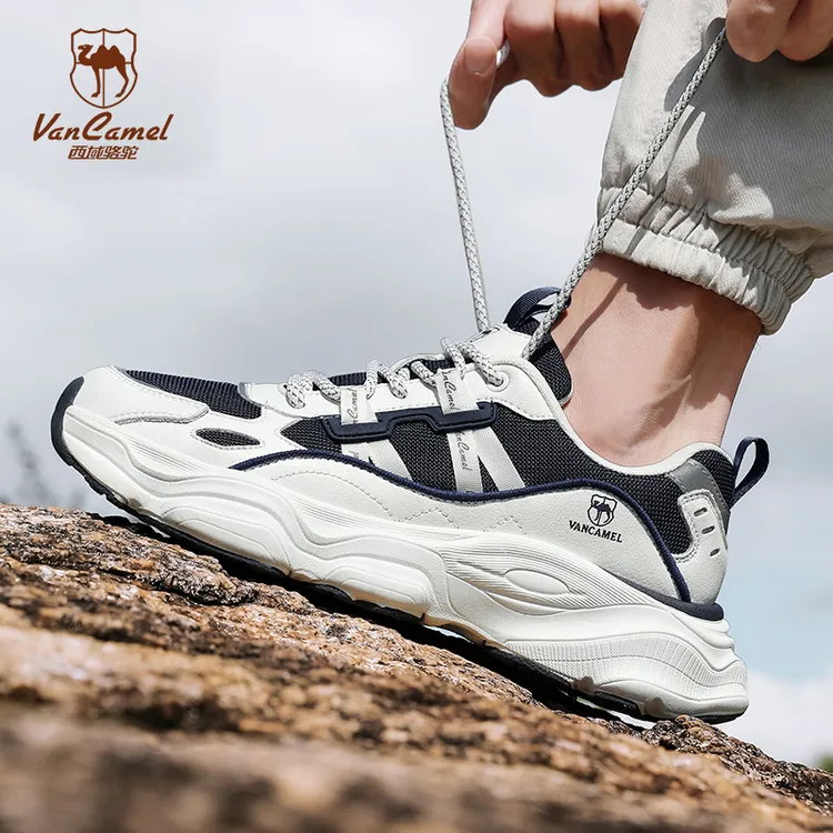 【仁汇优品X】VANCAMEL/西域骆驼情侣运动夜光百搭跑步鞋XYLT001