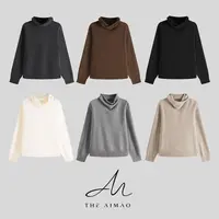 【THE AIMAO】“自在从绒“进口100%美丽诺羊毛260G软糯毛衣XYX82717