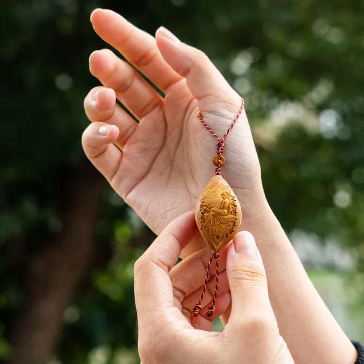 CHENYU—辰御【仕女图】橄榄核单籽