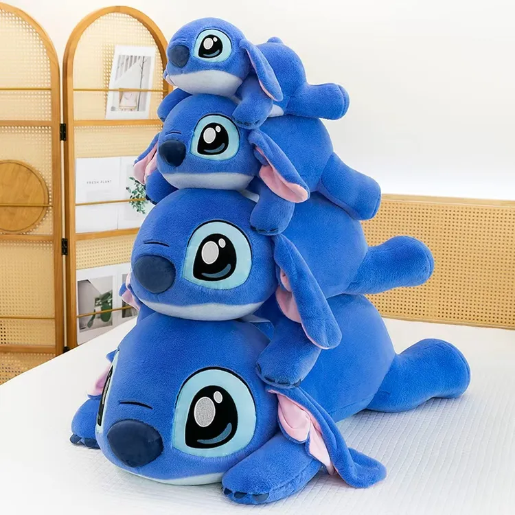 趴款史迪奇史迪仔可爱公仔毛绒玩具迪士尼同款星际宝贝生日玩偶