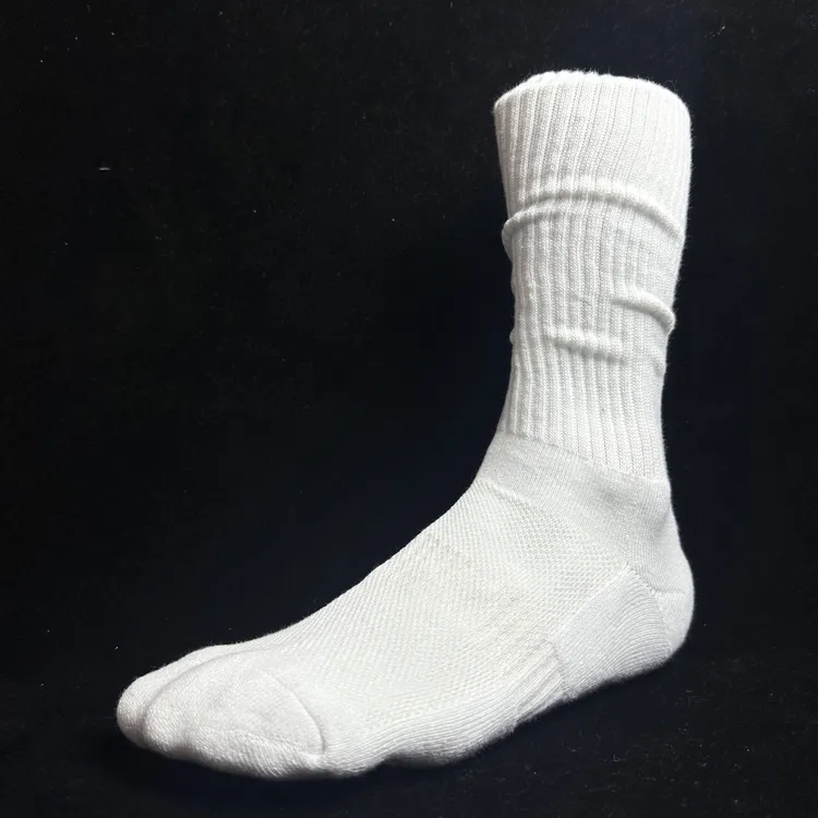 UZPO两双装纯色训练中筒高筒常规款透气通用运动袜篮球休闲健身Gi