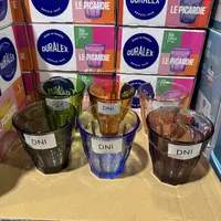 上海Costco法国进口DURALEX多莱斯法式彩色玻璃杯6件套高颜值水杯