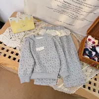 【新疆包邮】秋季新款韩系满印碎花套装T875