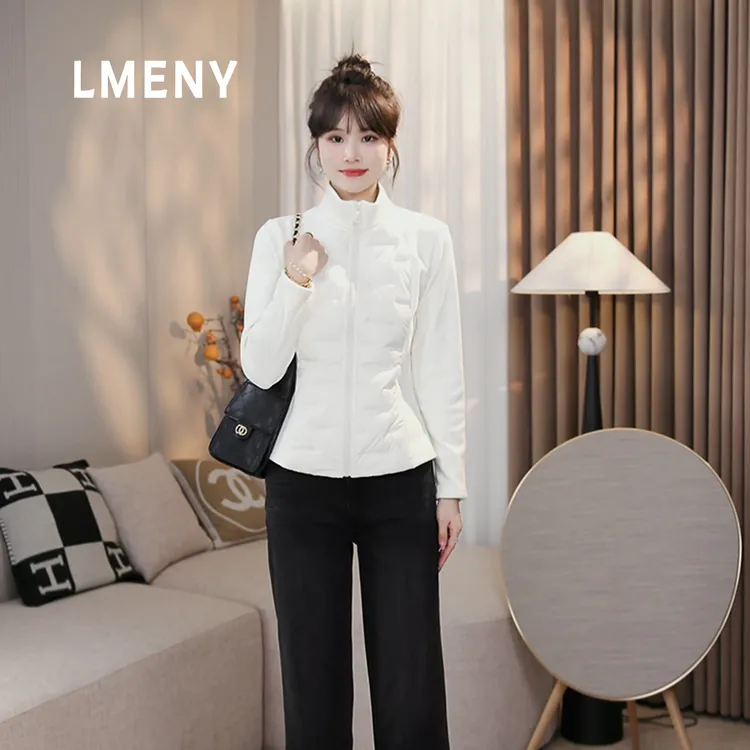 LMENY“锁温小细腰”3D裁剪 ！立领内胆羽绒复合加绒轻暖外套25DY010