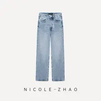NZ0344/NZ0348（凡尔赛）【贵姐NICOLE】土耳其进口面料牛仔裤