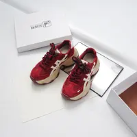 金雀绫【云端玩家】真皮老爹鞋鞋子女鞋韩版圆头运动鞋SZAK3XAM0931