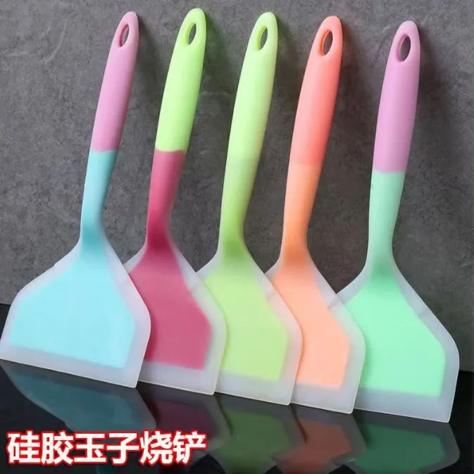 平底锅铲子炒勺烧烤厨具烙饼易清洗不粘锅刮刀耐磨防烫不伤锅