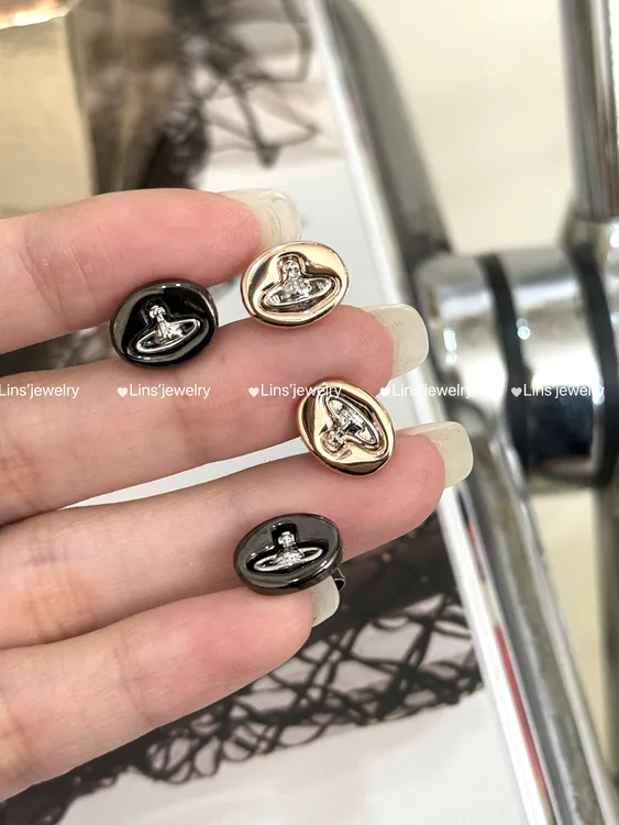 铜合金耳饰 经典款西太后通勤耳钉~