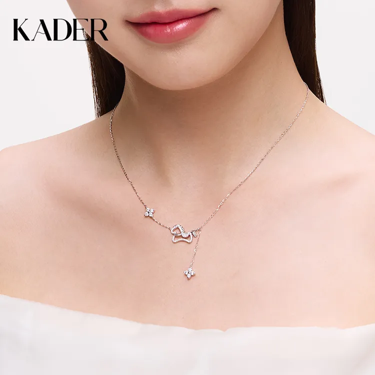 KADER/卡蒂罗 坠链均925银 马上幸运项链女马年生肖礼物