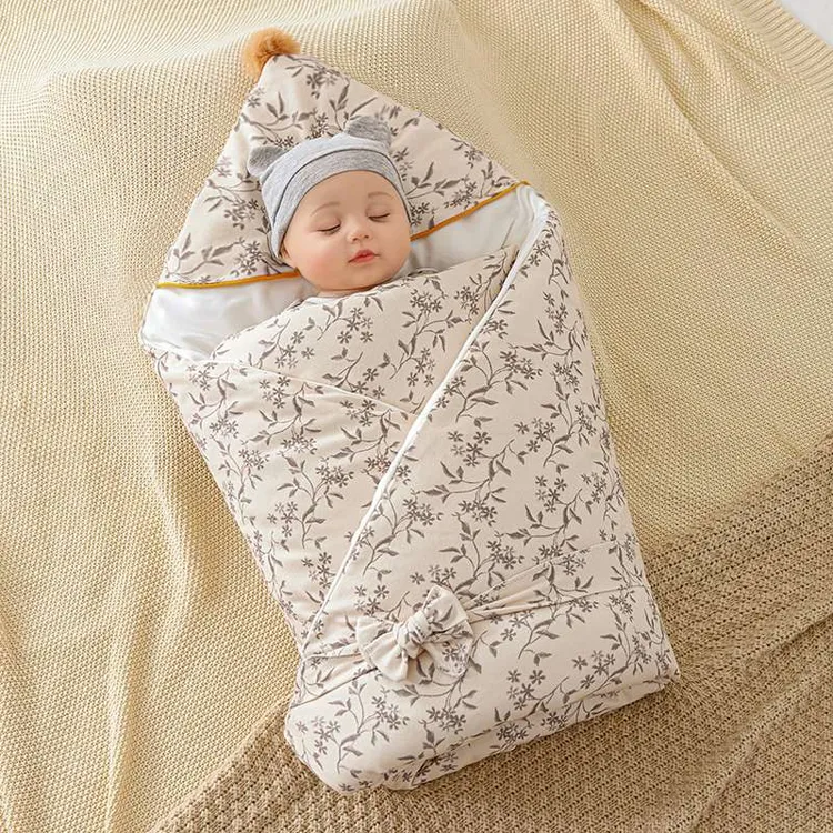 婴儿包被棉a类秋冬可拆棉花厚内胆新生儿抱被初生宝宝产房襁褓