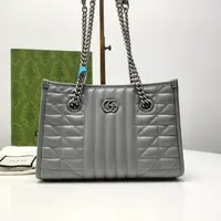 95新 GUCCI/古驰 思斯专属 Gucci 灰色斜挎 JK1298