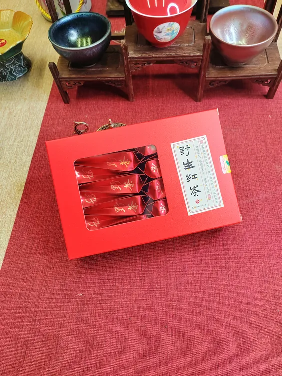 武夷红茶正山小种高山野茶香气好水甜耐泡100克小红盒伴手礼自用