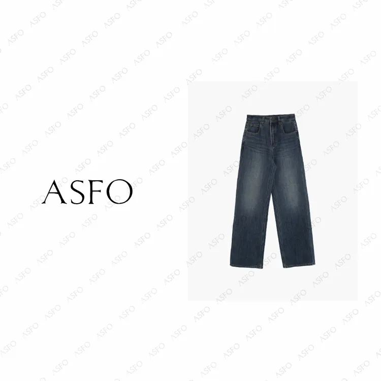 【AS羽绒芯】25新新科技三层加厚保暖鹅绒牛仔休闲裤AS25DNZK00952