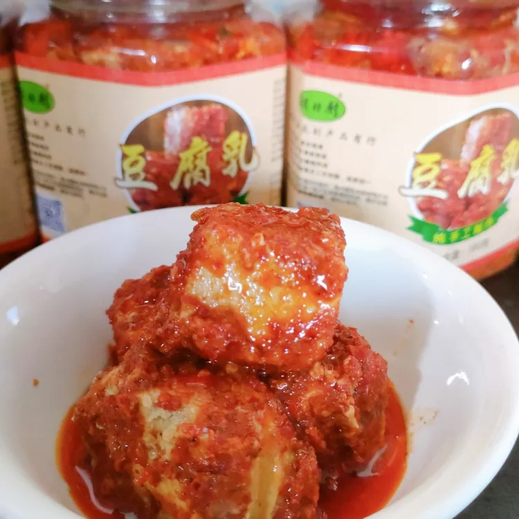 胡胖厨湖北竹溪本地特色豆腐乳