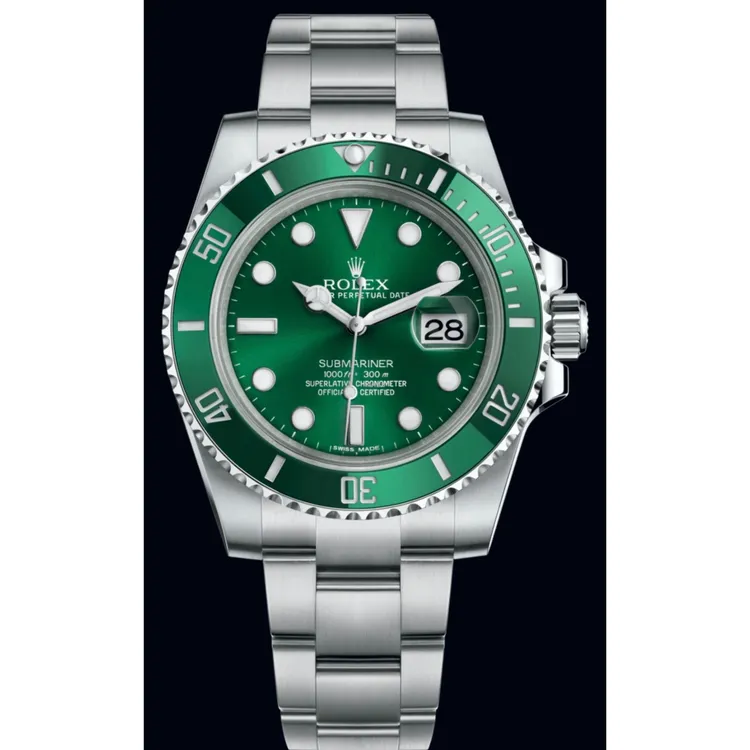99新 Rolex/劳力士 深圳名典/116610二代绿鬼单表