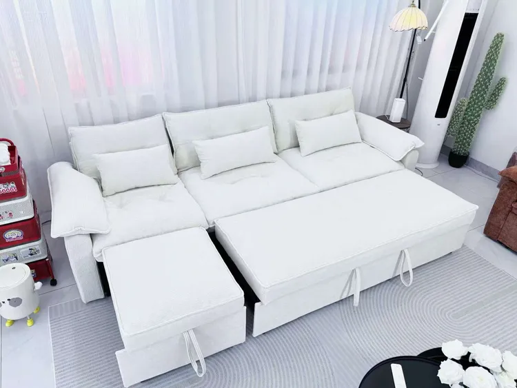 Softbay云雾沙发床可坐可躺可睡2025新款双人小户型客厅多功能