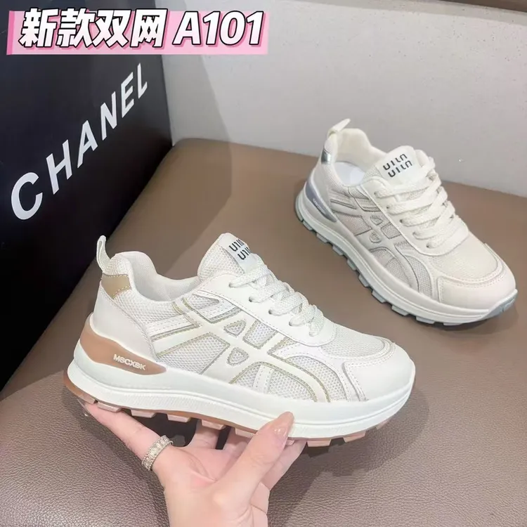 秋季新款女鞋休闲鞋运动鞋老爹鞋A101