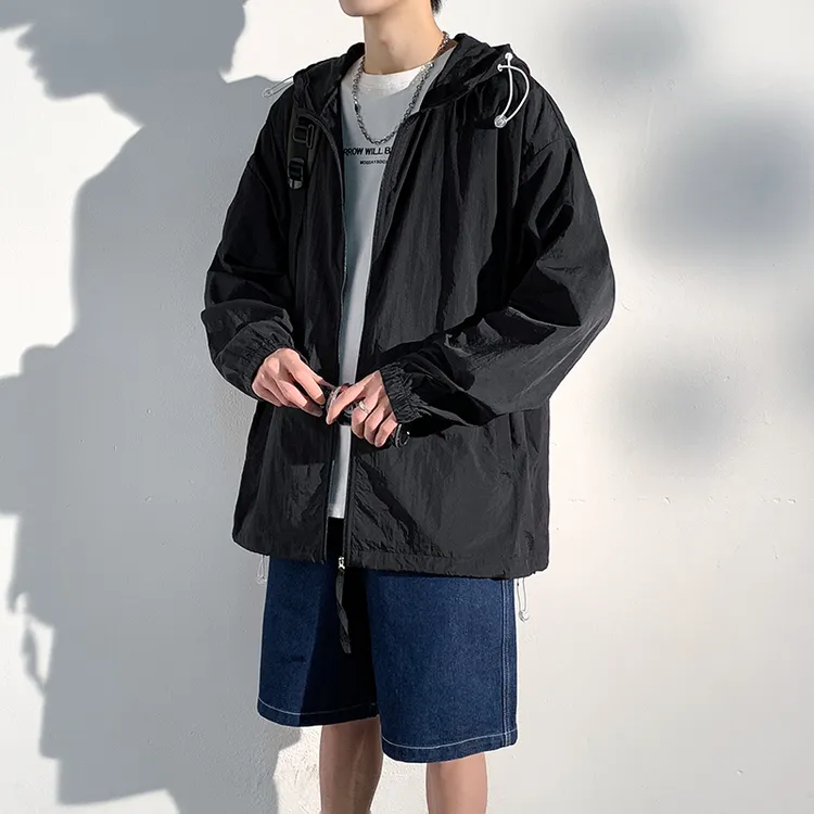 UPF50+山系防晒衣夏季薄款防水青春活力显瘦休闲宽松防晒衣