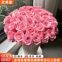 【次日达·戴安娜】10枝戴安娜粉玫瑰·鲜切花·生活鲜花·两单鲜花顺丰包邮基地直发·鲜切花批发·次日达
