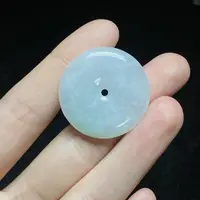 【小北好物】翡翠吊坠约26*26mm带绳【多样性发一件】2QS15X90