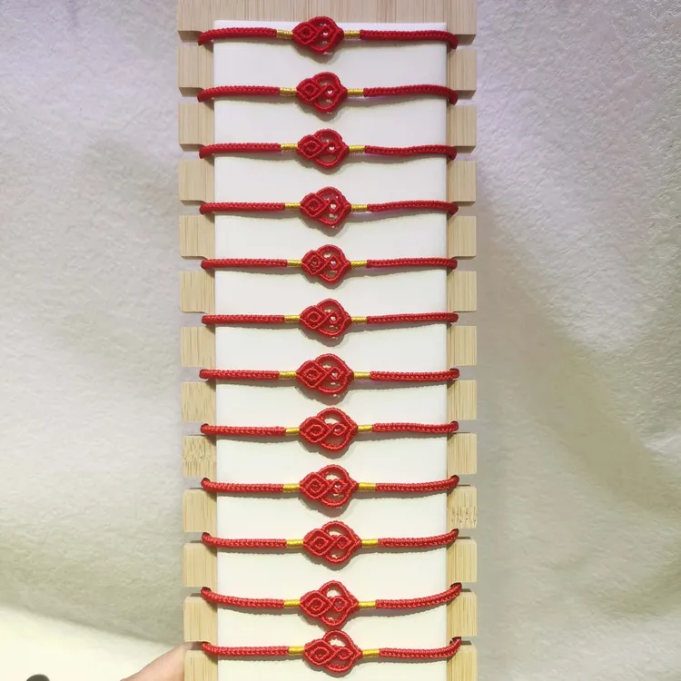 手工编织2026马年福禄本命年红绳手绳手链