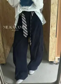 小亚推荐【实体品质】67090 美式百搭工装显瘦休闲裤