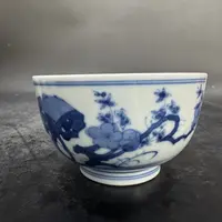 112 青花 花卉碗