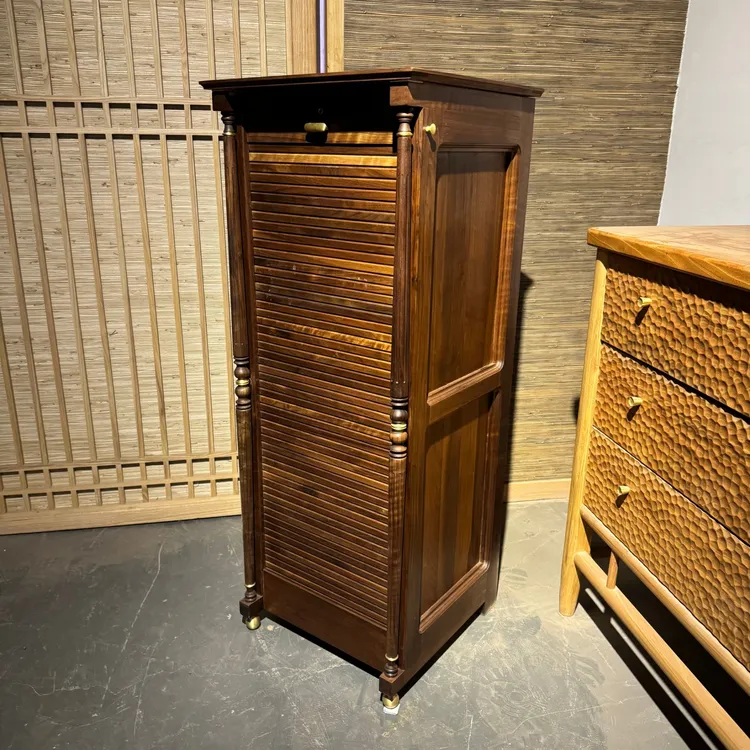 落地旋转牙科柜茶具柜多功能收纳柜家庭摆件茶室茶柜家用复古