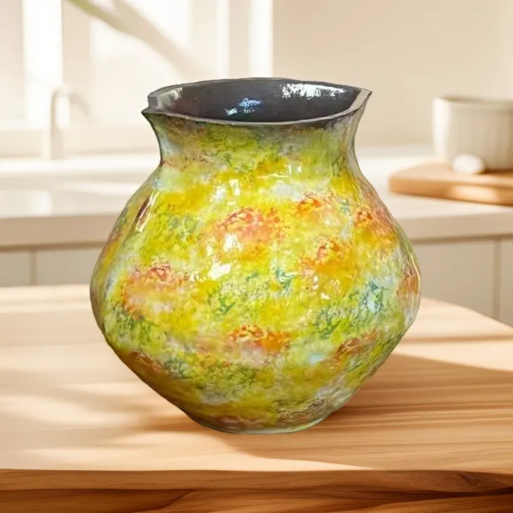 景德镇陶瓷花瓶花器简约客厅居家插花摆件装饰品桌面绿植水培花瓶