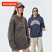 SPRAYGROUND鲨鱼嘴连帽卫衣套头复古美式休闲重磅宽松XB WE133327