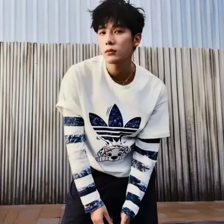 adidas/阿迪达斯男款GFX TEE联名款运动短袖T恤 KG6683