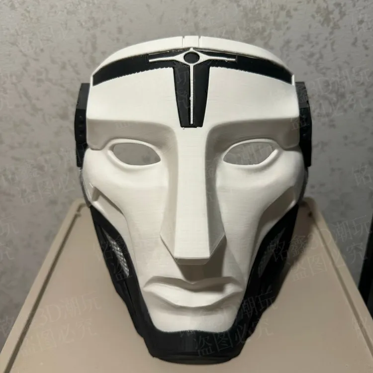 三角洲行动周边典狱长面具可佩戴面罩游戏同款模型cospal道具配件