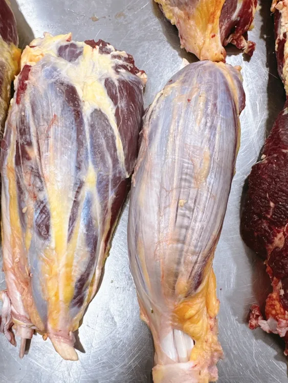 呼伦贝尔散养溜达牛黄膘牛腱子肉包邮现拍