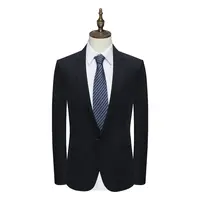 AB1216邦纳男春秋西服 一粒扣后中开衩商务休闲西装 28976