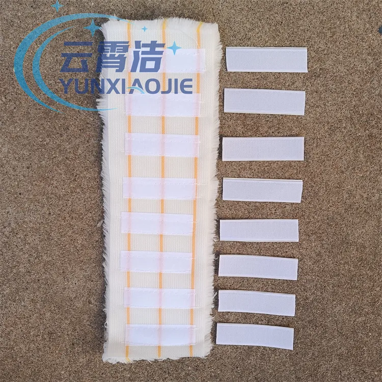 云霄洁双面玻璃清洁外壳窗器配件方形通用家用替换加厚毛头皮