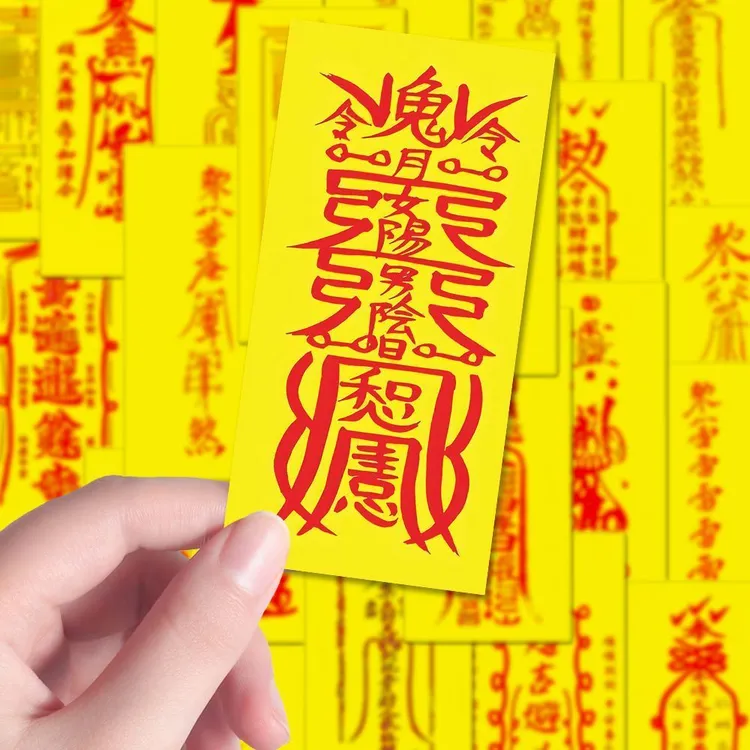 手绘订制手机贴纸图纸符